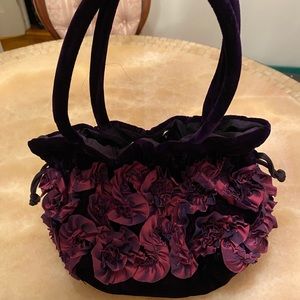 Small elegant fabric bag.